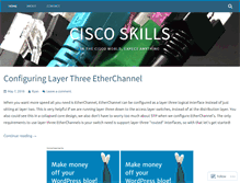 Tablet Screenshot of ciscoskills.net